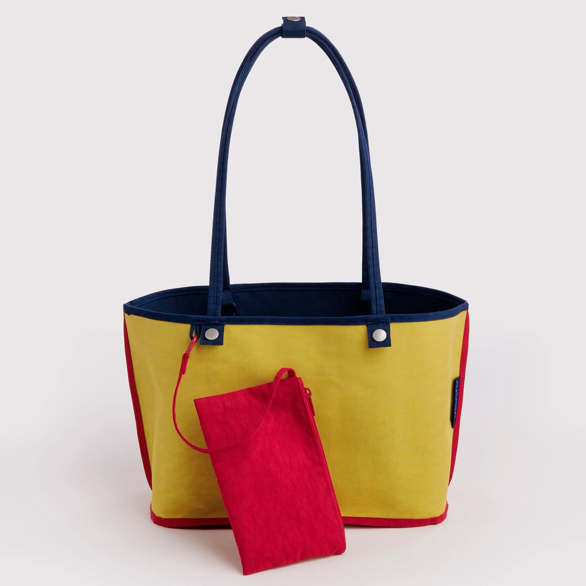 Bolso Tote Reversible Mediano Baggu - Navy Mix