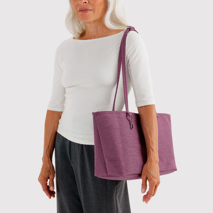 Bolso Tote Reversible Mediano Baggu - Wild Plum Mix