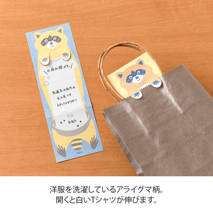 Set tarjetas extensibles Midori - Raccoon 🦝