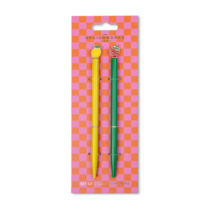 Set bolígrafos - Fruit 🍋🍓