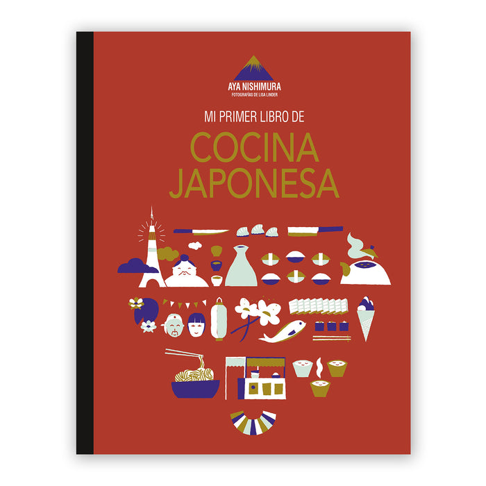 Libro - "Mi primer libro de cocina japonesa" de Aya Nishimura y Lisa Linder