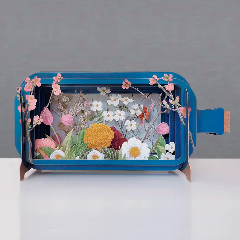 Postal 3D - Flores