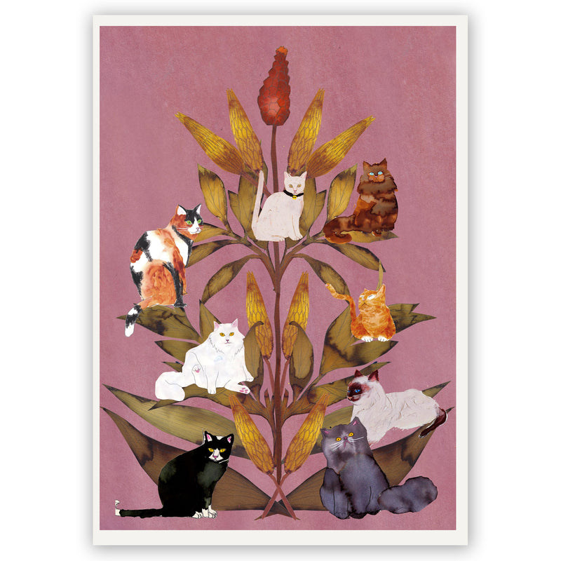 Print de Sara Luz 32 x 45 - "Michis"