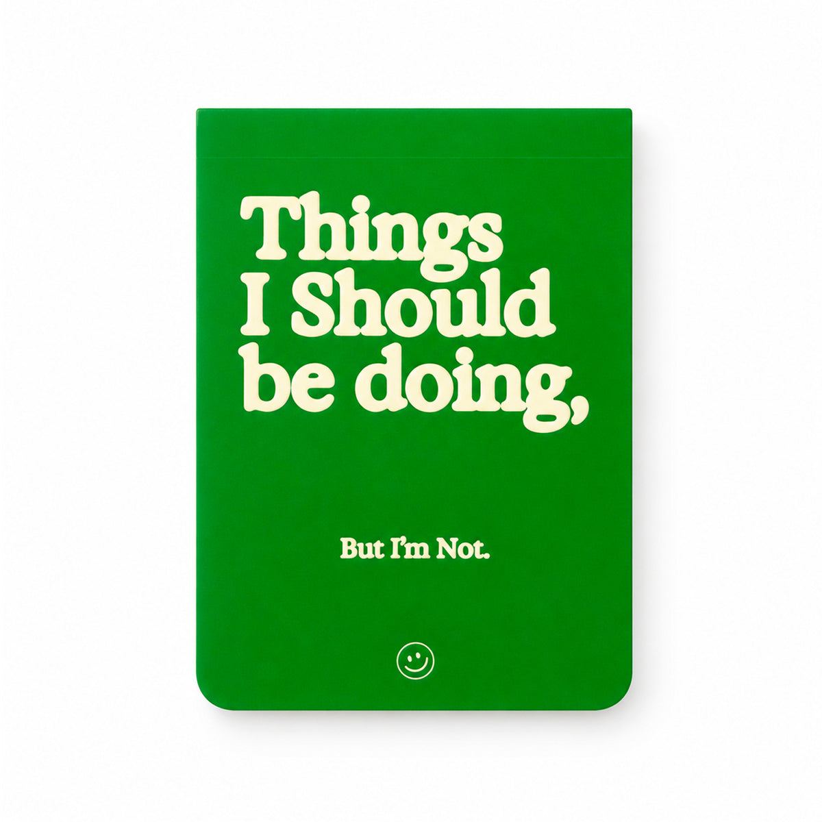 Mini Bloc de Notas - Lazy Verde