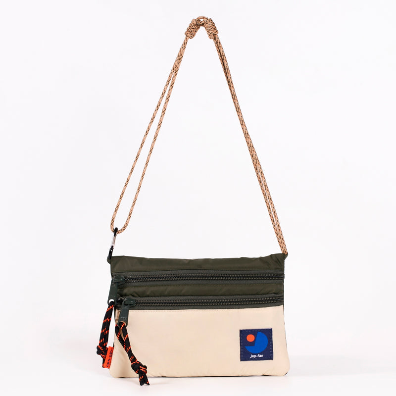Bolso Japfac - Mini Candy Deku (Cream/Green)