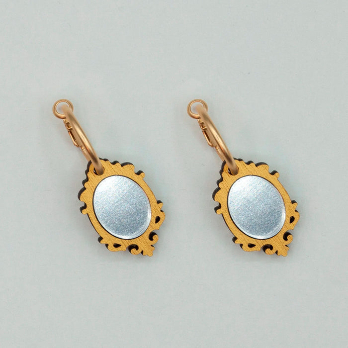 Pendientes de aro Materia Rica - Mini Mirror