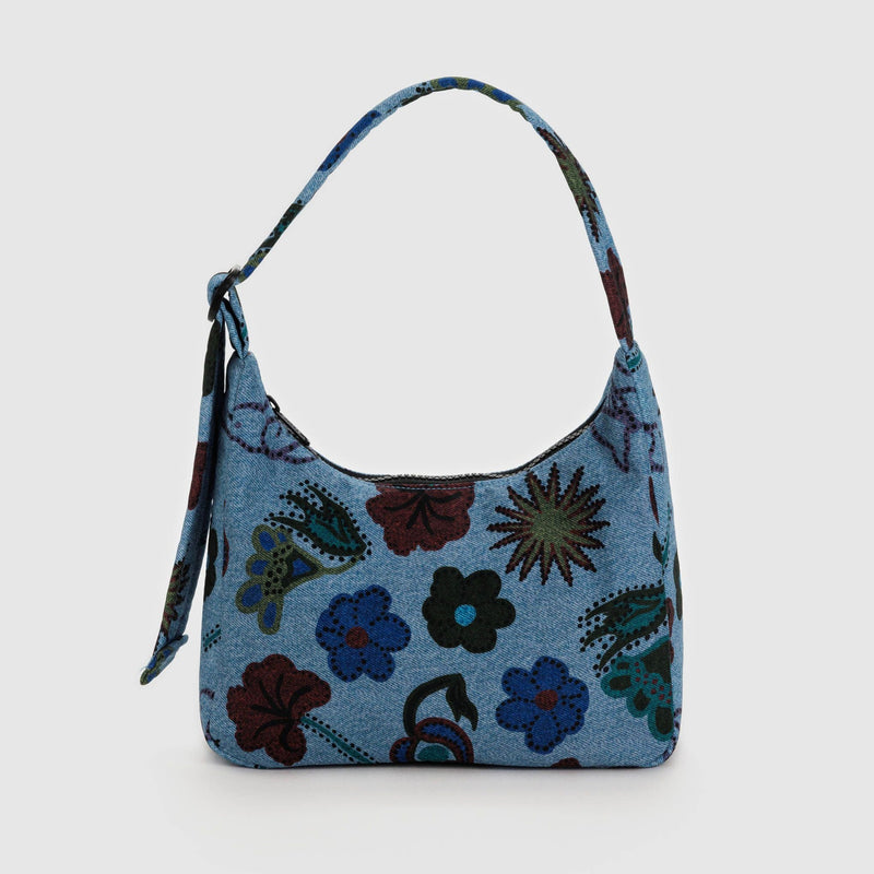Bolso Mini Baggu - Digital Denim Birds