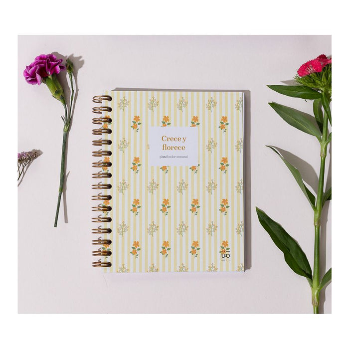 Mini Planner Semanal - "Crece y florece"