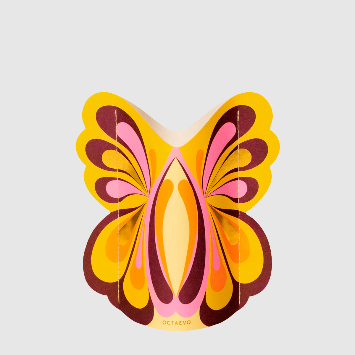 Jarrón Mini de papel Octaevo - Butterfly 🦋
