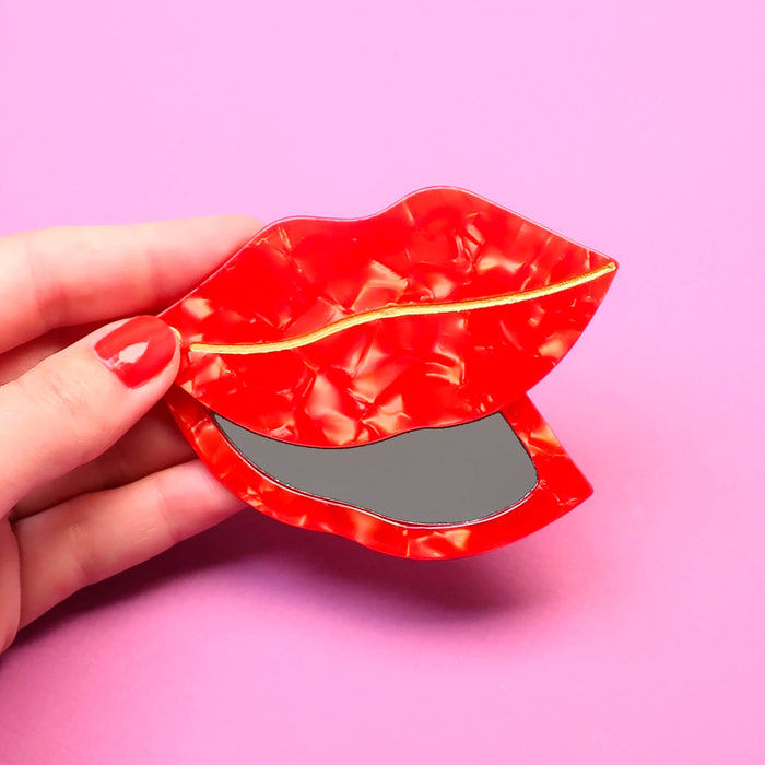 Espejo de bolsillo - Labios 💋