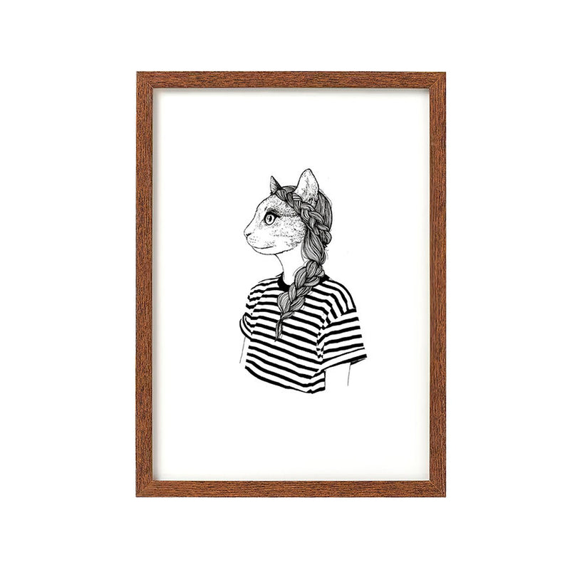 Print de Laura Agustí  A4 - "Miss Catarley"