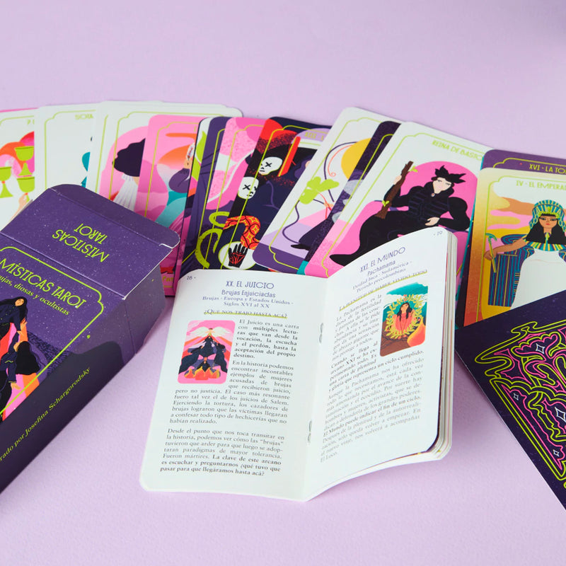 Baraja de Tarot - "Místicas Tarot" de Mara Parra y Josefina Schargorodsky