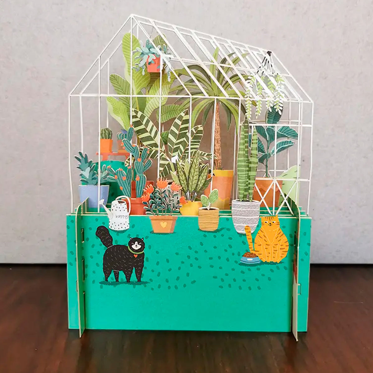 Postal 3D - Miniature World Invernadero 🌱