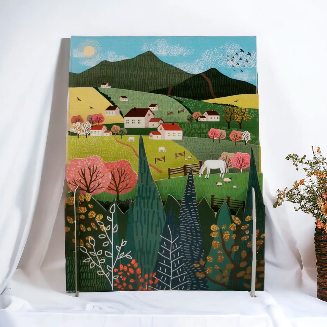Postal 3D - Miniature World Granja