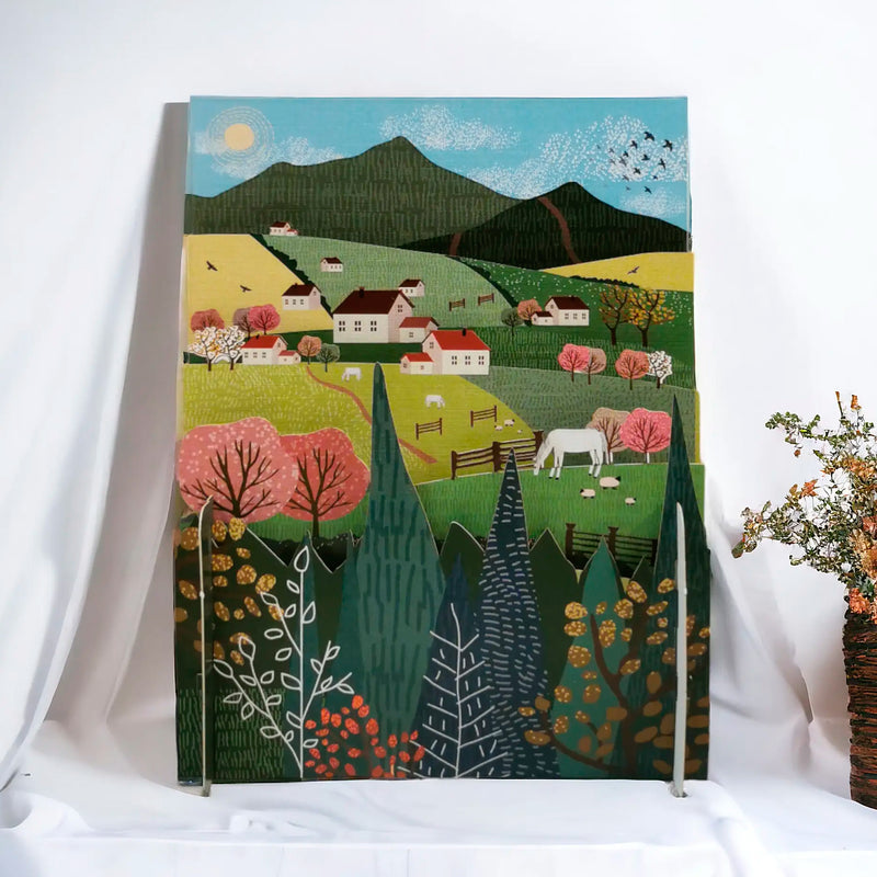 Postal 3D - Miniature World Granja