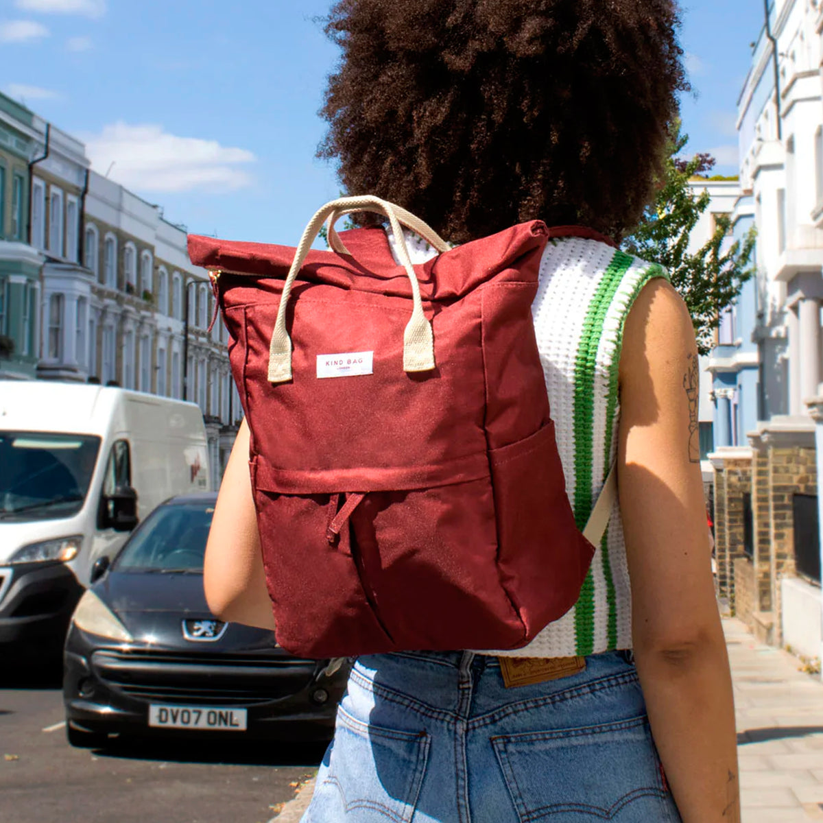 Mochila Kind Bag - Burgundy