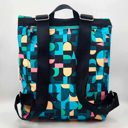 Mochila Numon - Iconic Black Geo