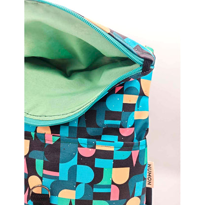 Mochila Numon - Iconic Black Geo