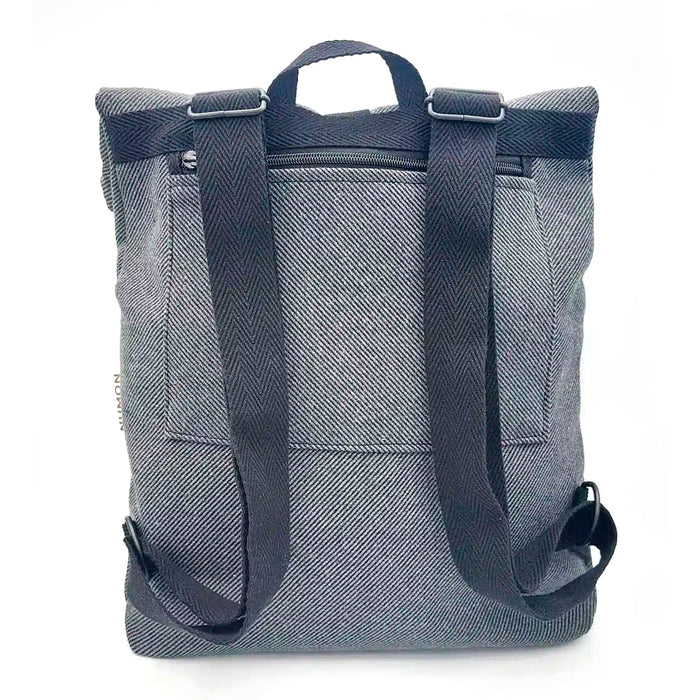 Mochila Numon - Iconic Rayas Gris