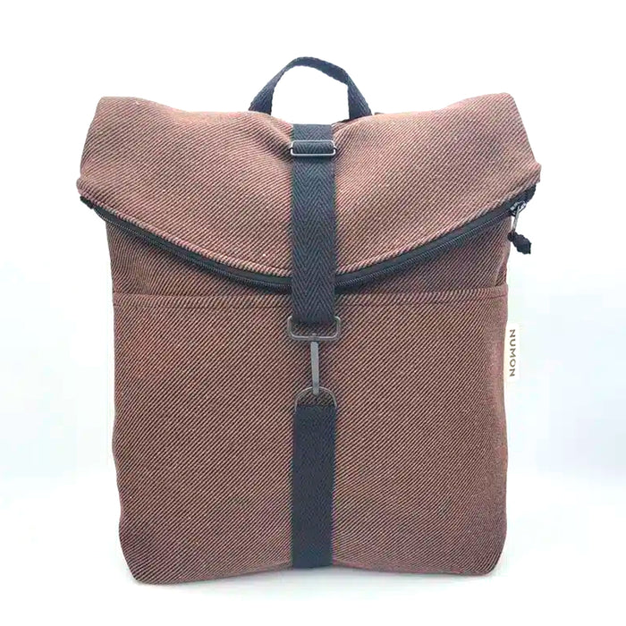 Mochila Numon - Iconic Rayas Marrón