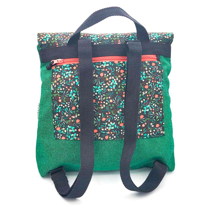 Mochila Numon - Solapa Fiori