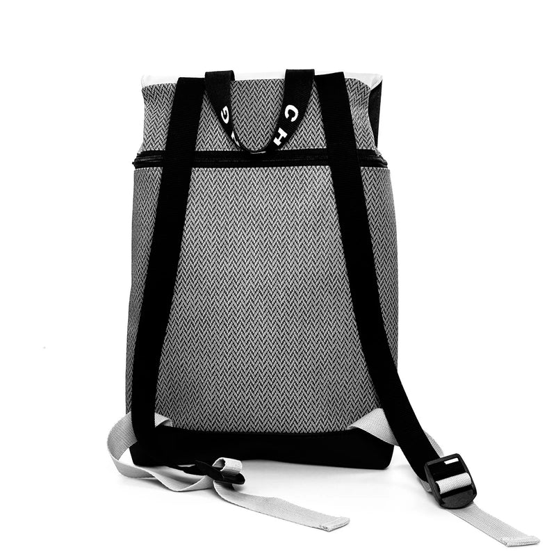 Mochila The Hook Mini Impermeable con bolsillo extra Daniel Chong - Solapa Turquesa