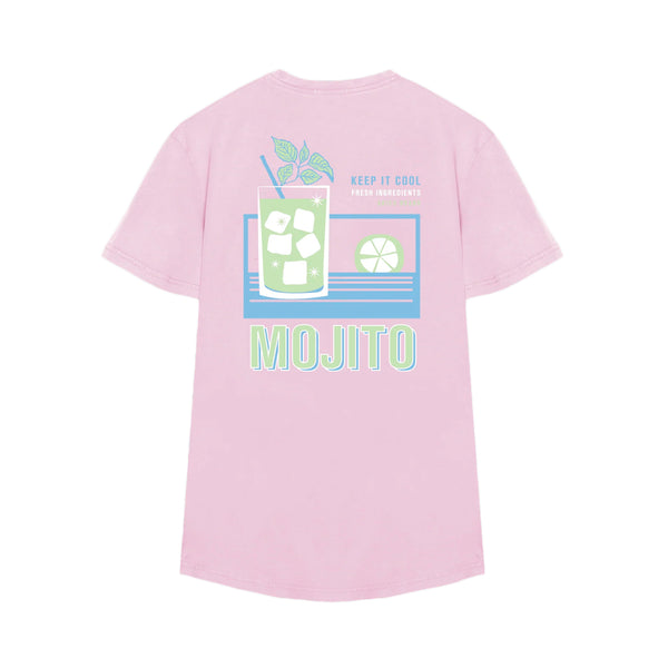 Camiseta Arica Brand - Mojito Pale Pink 🍸