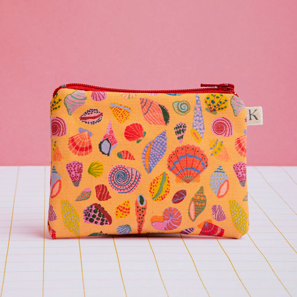 Monedero - Conchas Naranja 🐚