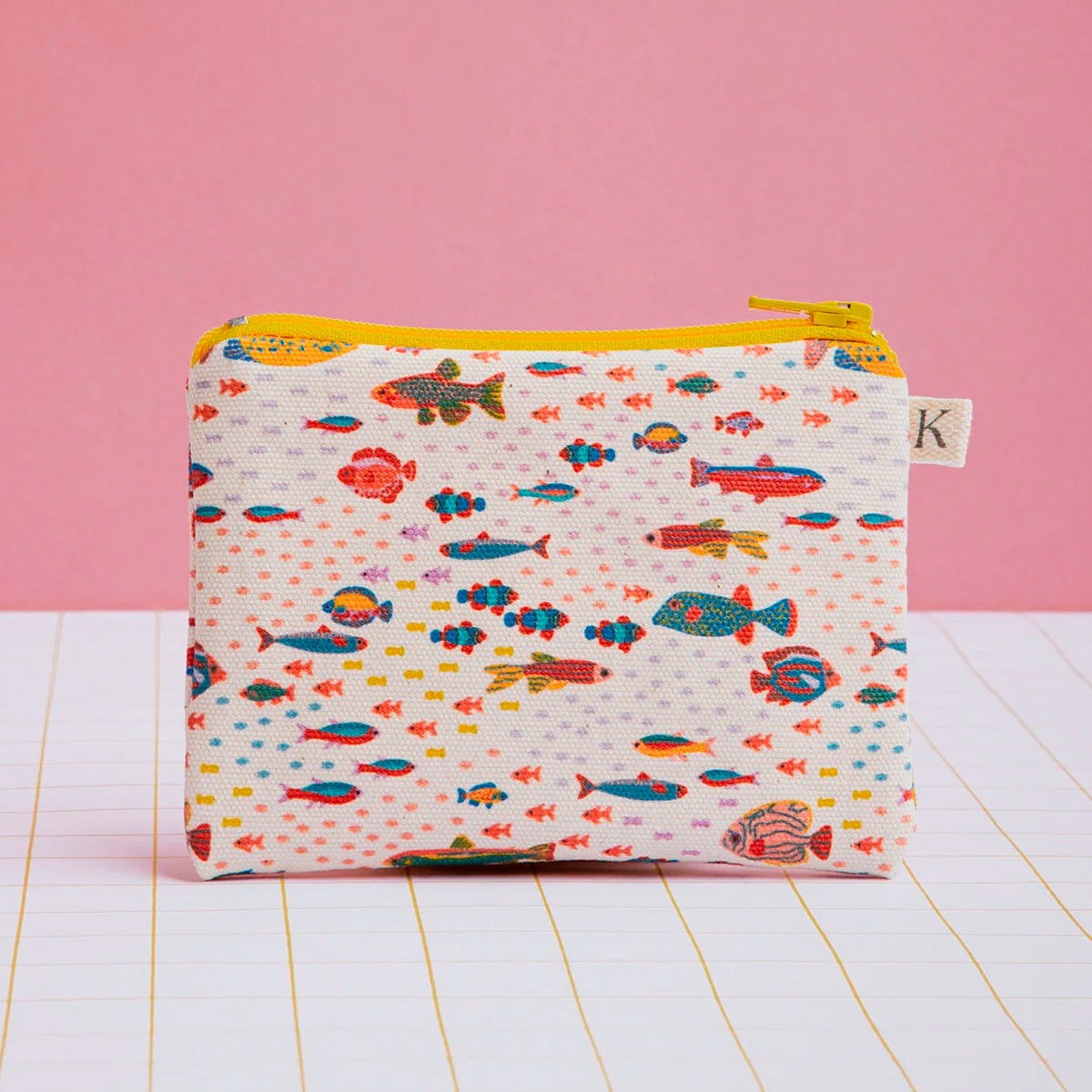 Monedero - Peces Beige 🐟