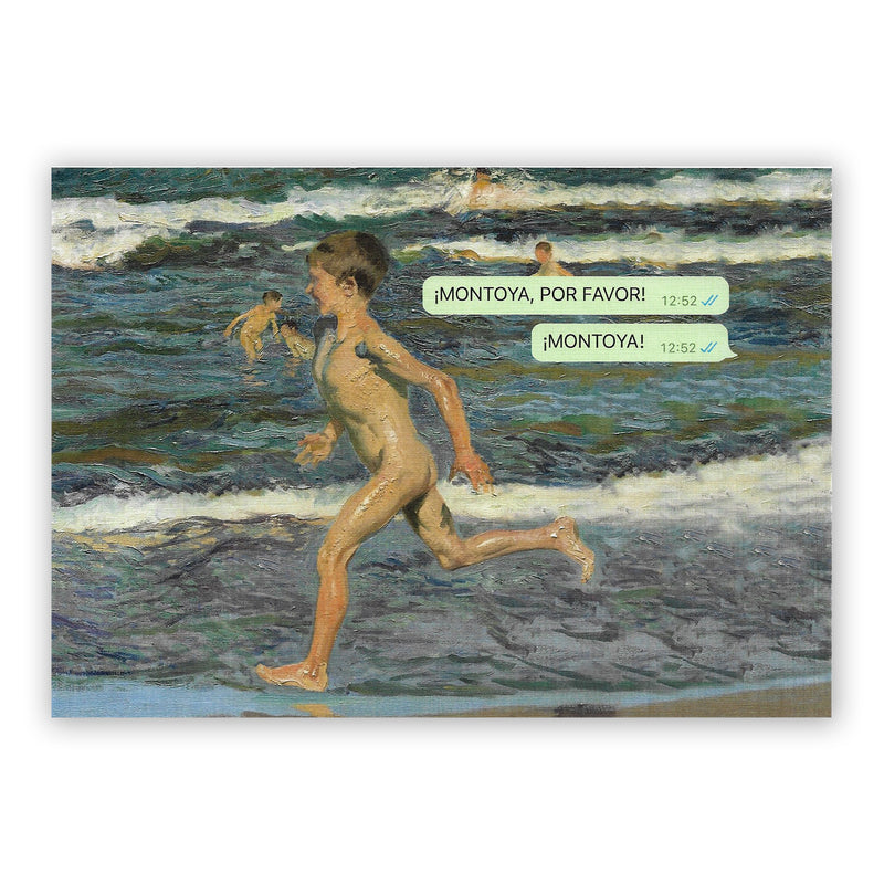 Print de La última croqueta A5 - "Montoya Por Favor"