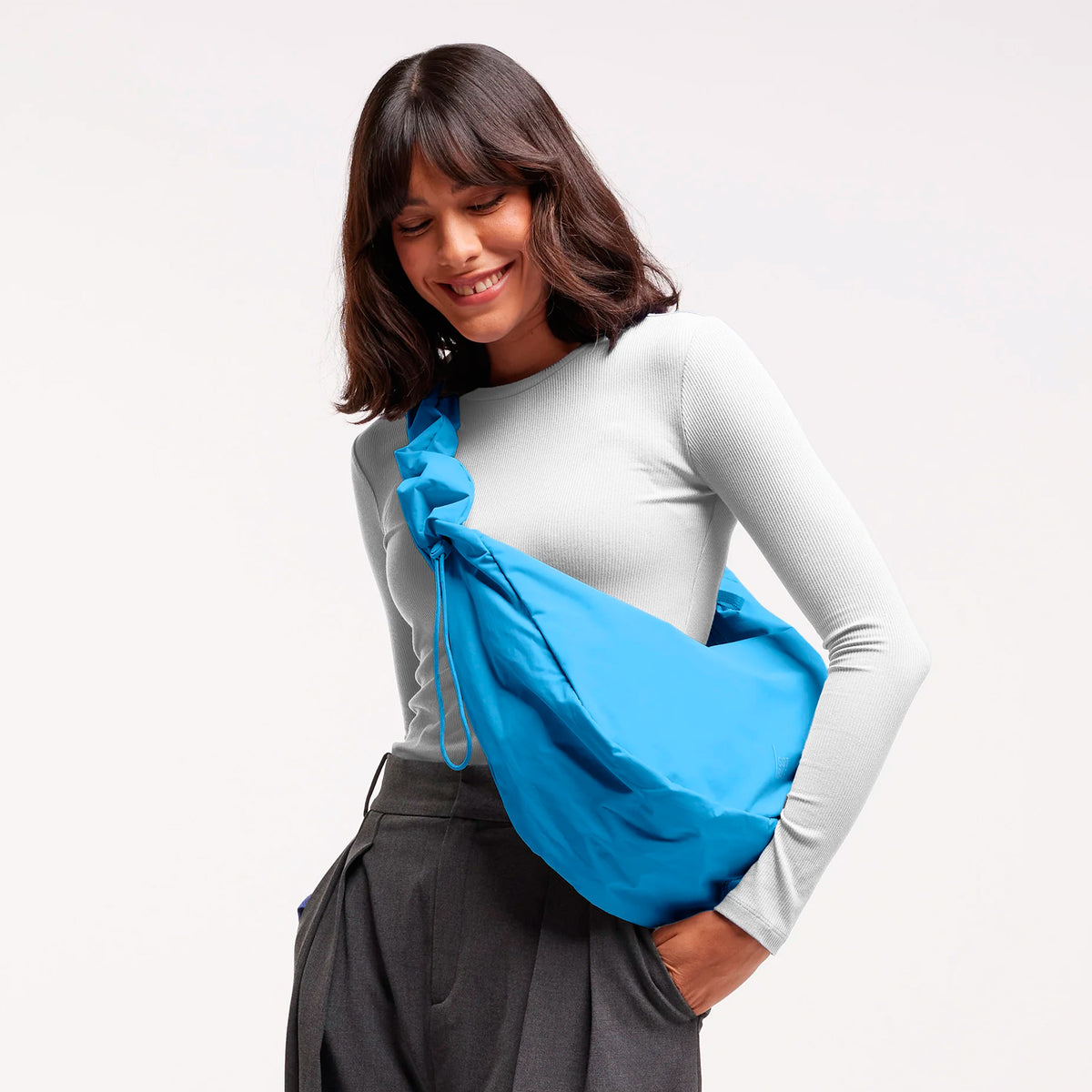 Bolso Got Bag - Moon Bag Ruffle Aqua