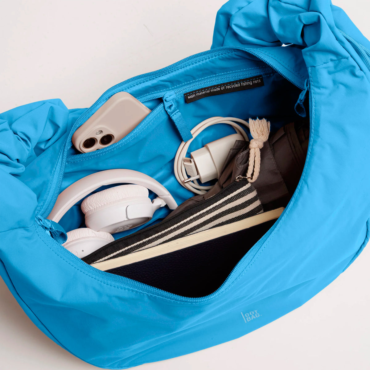 Bolso Got Bag - Moon Bag Ruffle Aqua
