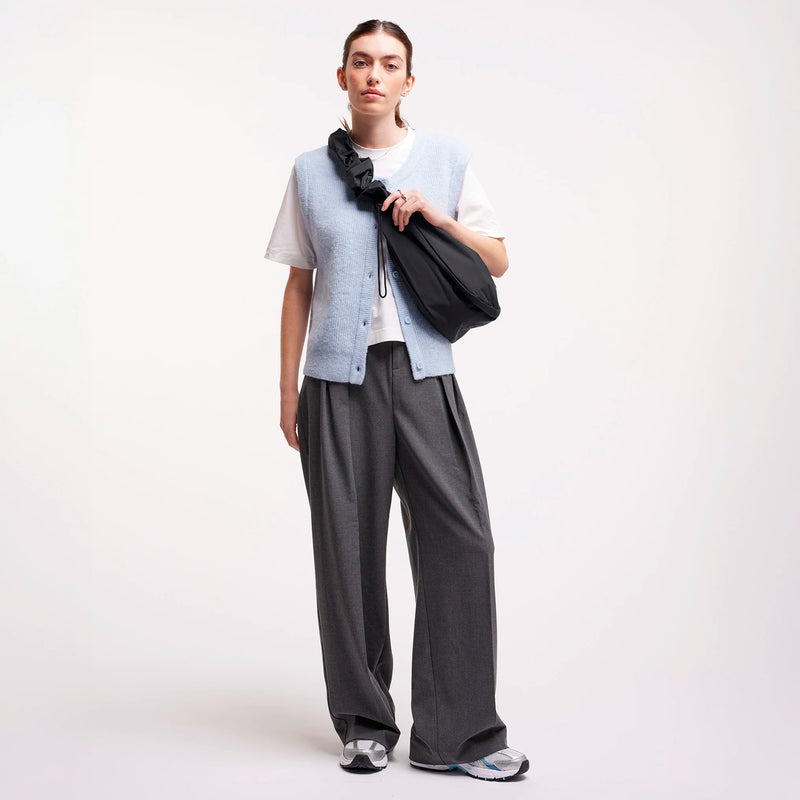 Bolso Got Bag - Moon Bag Ruffle Black