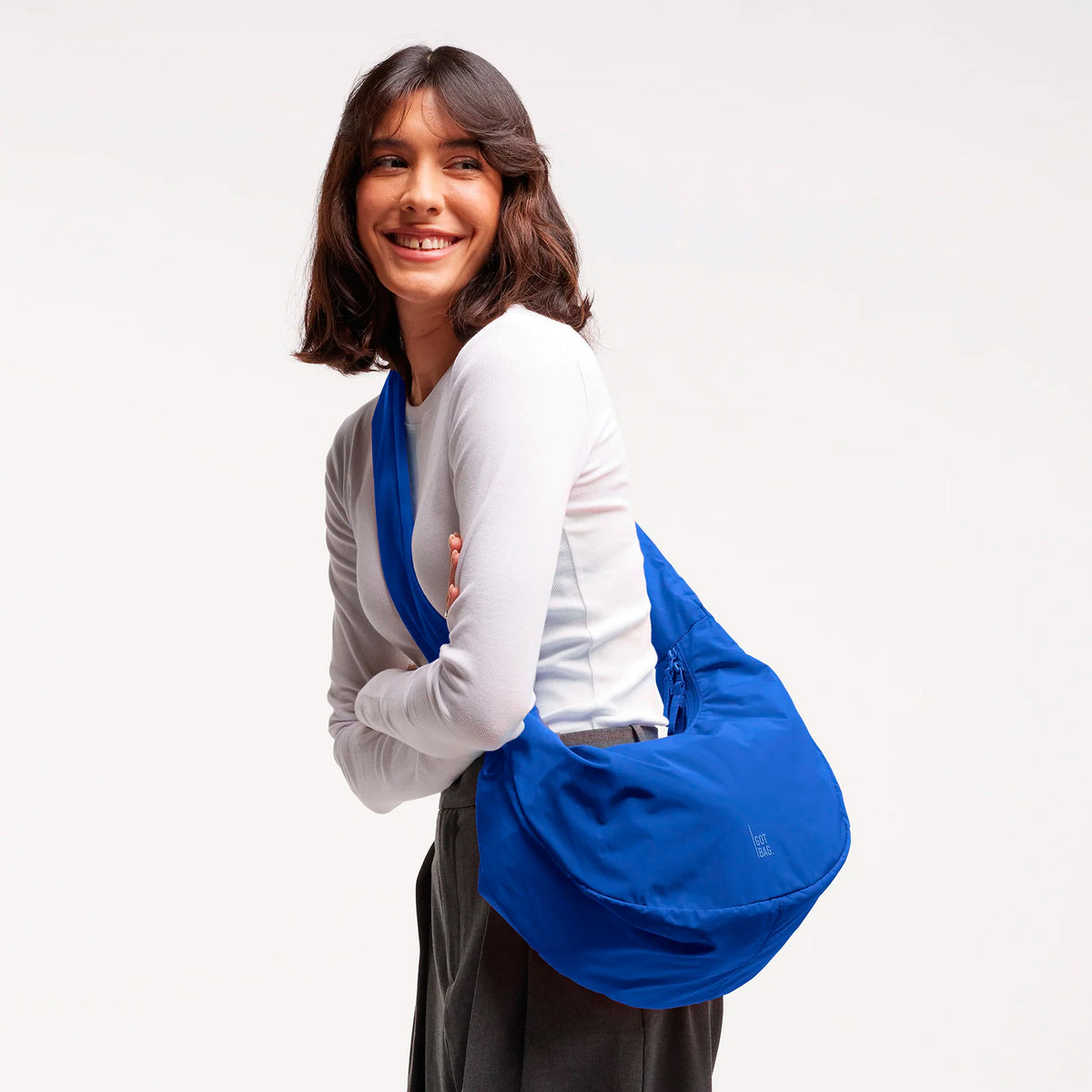 Bolso Got Bag - Moon Bag Ruffle Cobalt