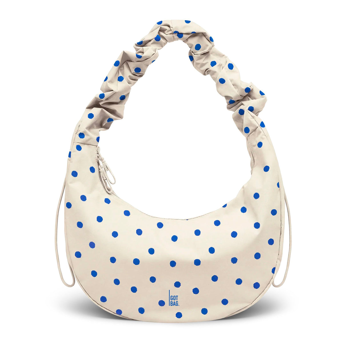 Bolso Got Bag - Moon Bag Ruffle Dot Cream