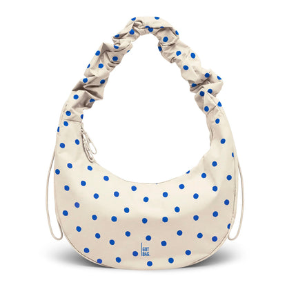 Bolso Got Bag - Moon Bag Ruffle Dot Cream