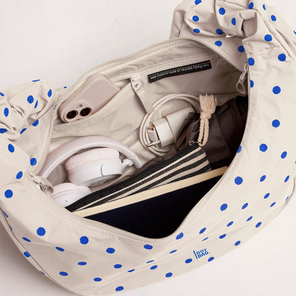 Bolso Got Bag - Moon Bag Ruffle Dot Cream