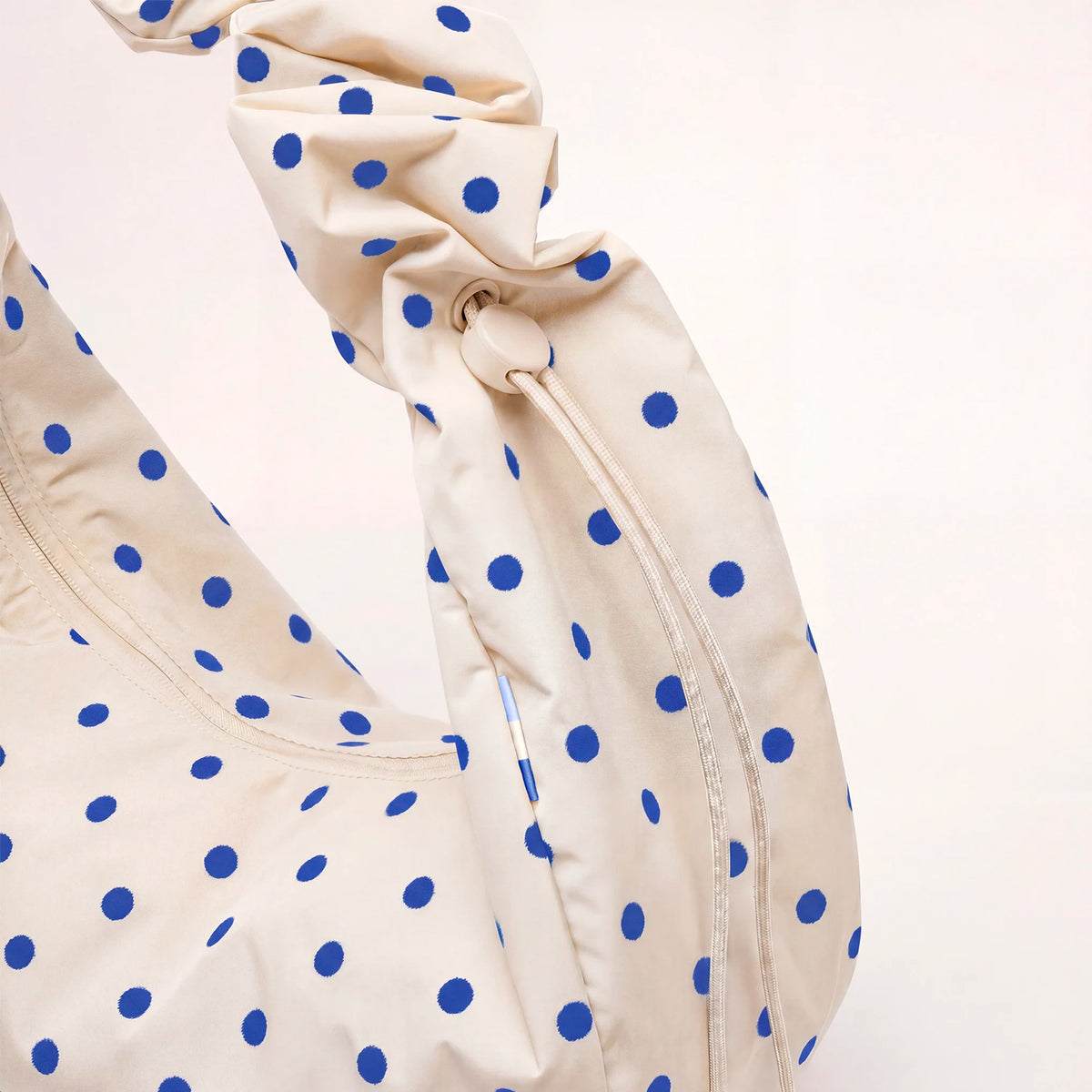 Bolso Got Bag - Moon Bag Ruffle Dot Cream