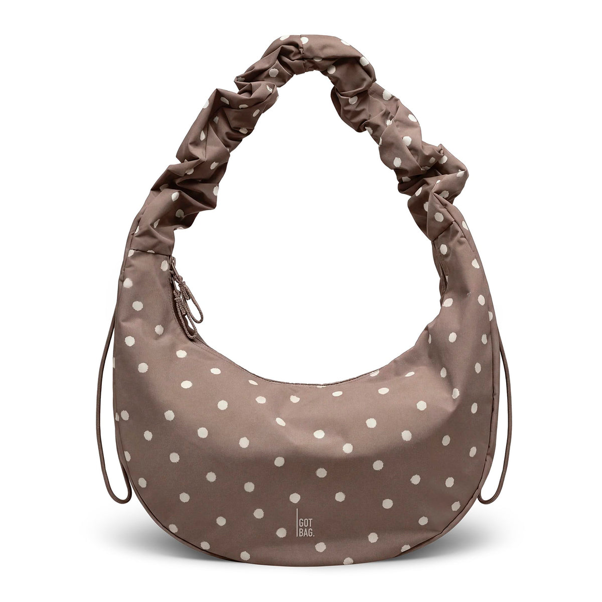 Bolso Got Bag - Moon Bag Ruffle Dot Oyster