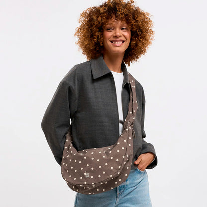 Bolso Got Bag - Moon Bag Ruffle Dot Oyster
