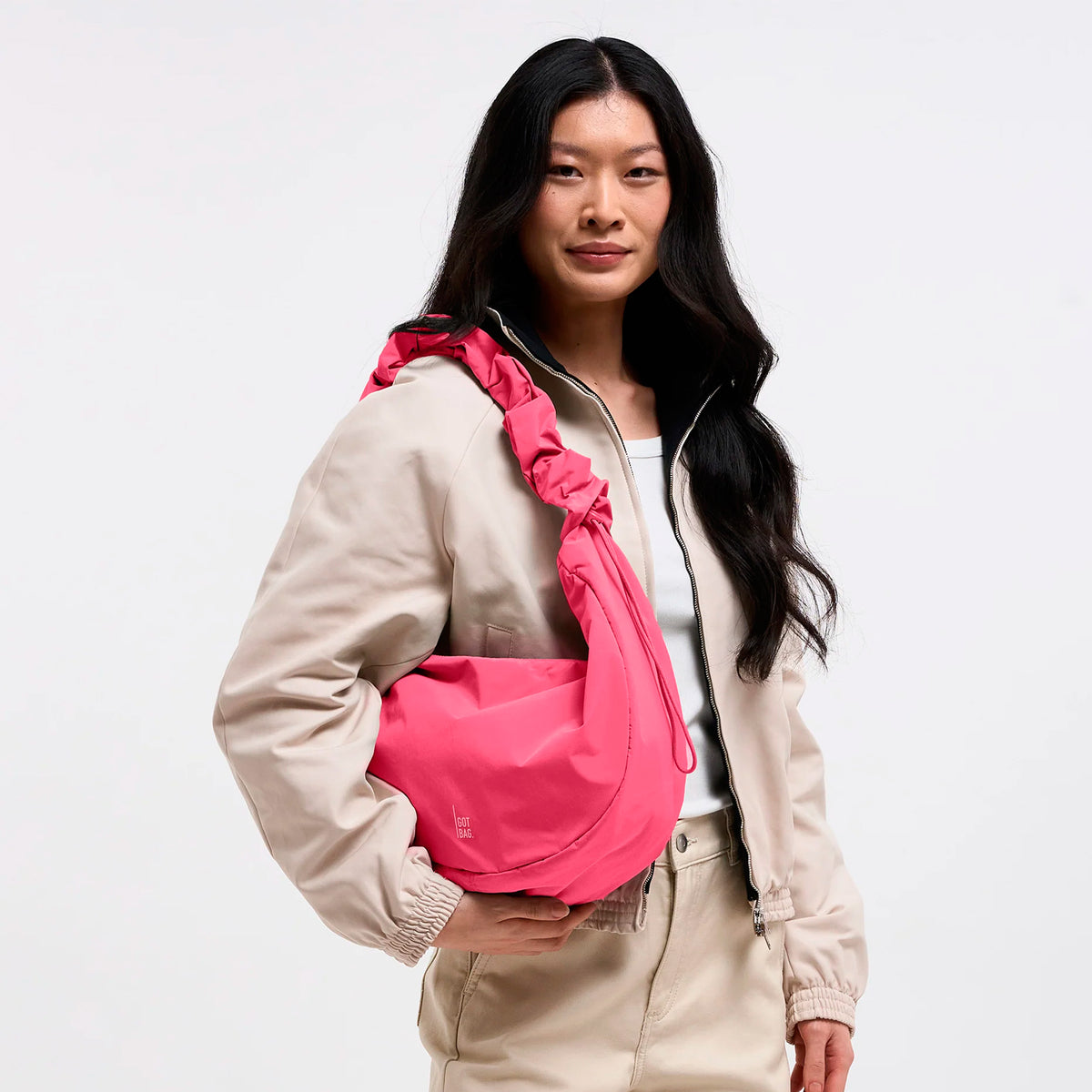 Bolso Got Bag - Moon Bag Ruffle Salina Pink