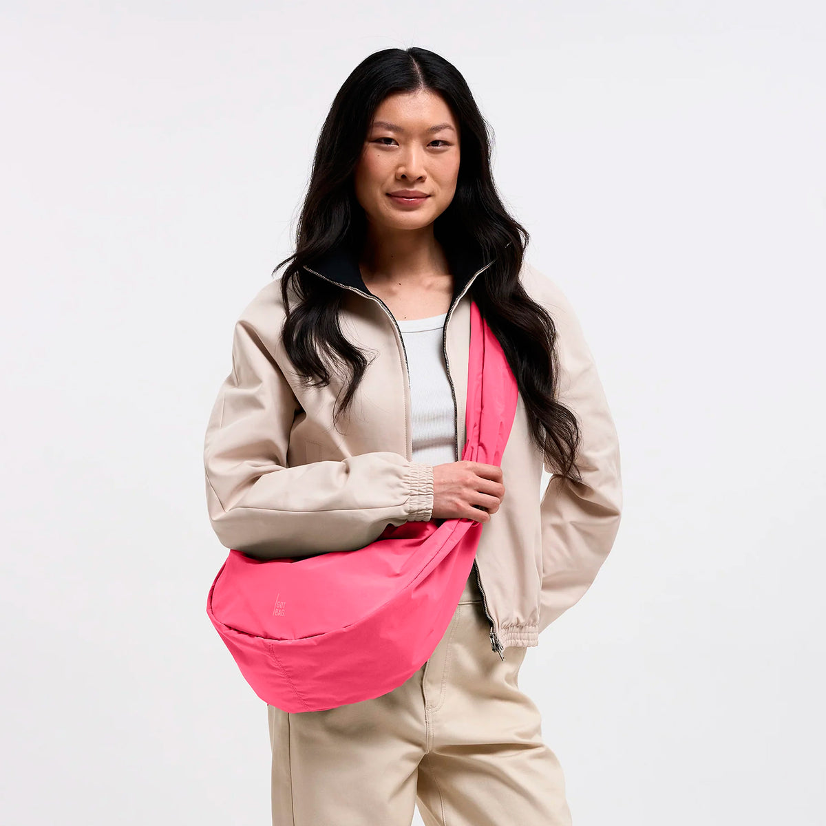 Bolso Got Bag - Moon Bag Ruffle Salina Pink