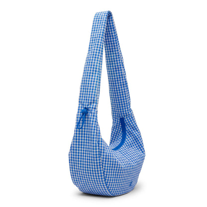 Bolso Got Bag - Moon Bag Ruffle Vichy Cobalt
