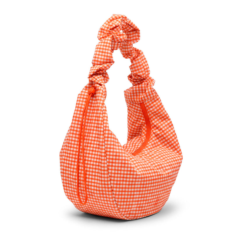 Bolso Got Bag - Moon Bag Ruffle Vichy Hot Coral