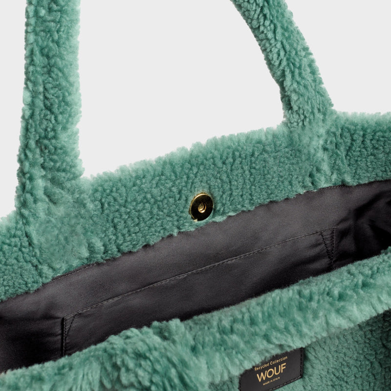 Tote Bag Wouf - Moss