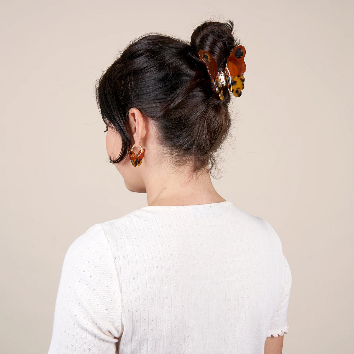 Pinza para el pelo - Polilla