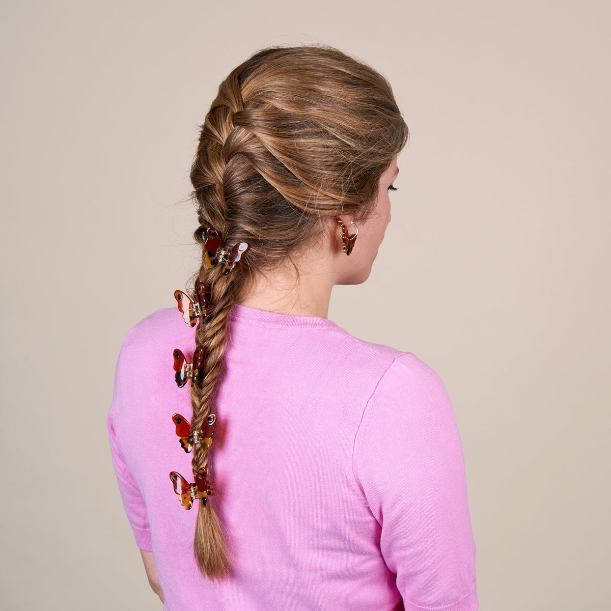 Minipinza para el pelo - Polilla