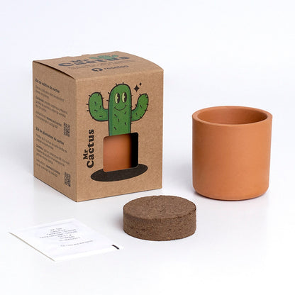 Kit autocultivo -  Mr. Cactus 🌵