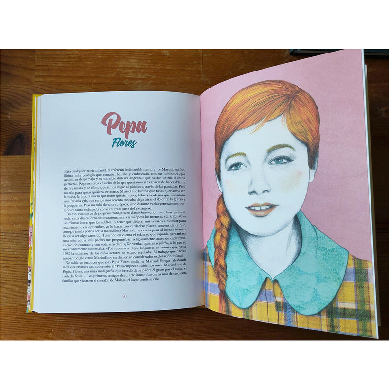 Libro - "Mujeres de Cine" de Ruth Gabriel y Vanesa Santos "Fraules"