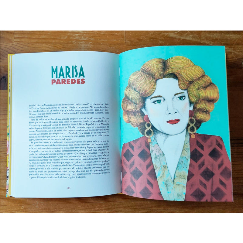 Libro - "Mujeres de Cine" de Ruth Gabriel y Vanesa Santos "Fraules"